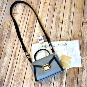 ✨SOLD✨MK Mini Whitney Leather Crossbody NWT - Blue